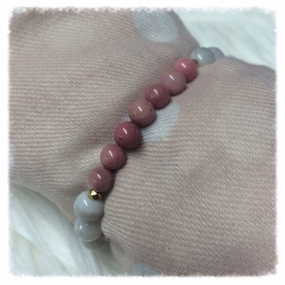 all Natural Semi Precious Stone Bracelet - Picture 2 of 4